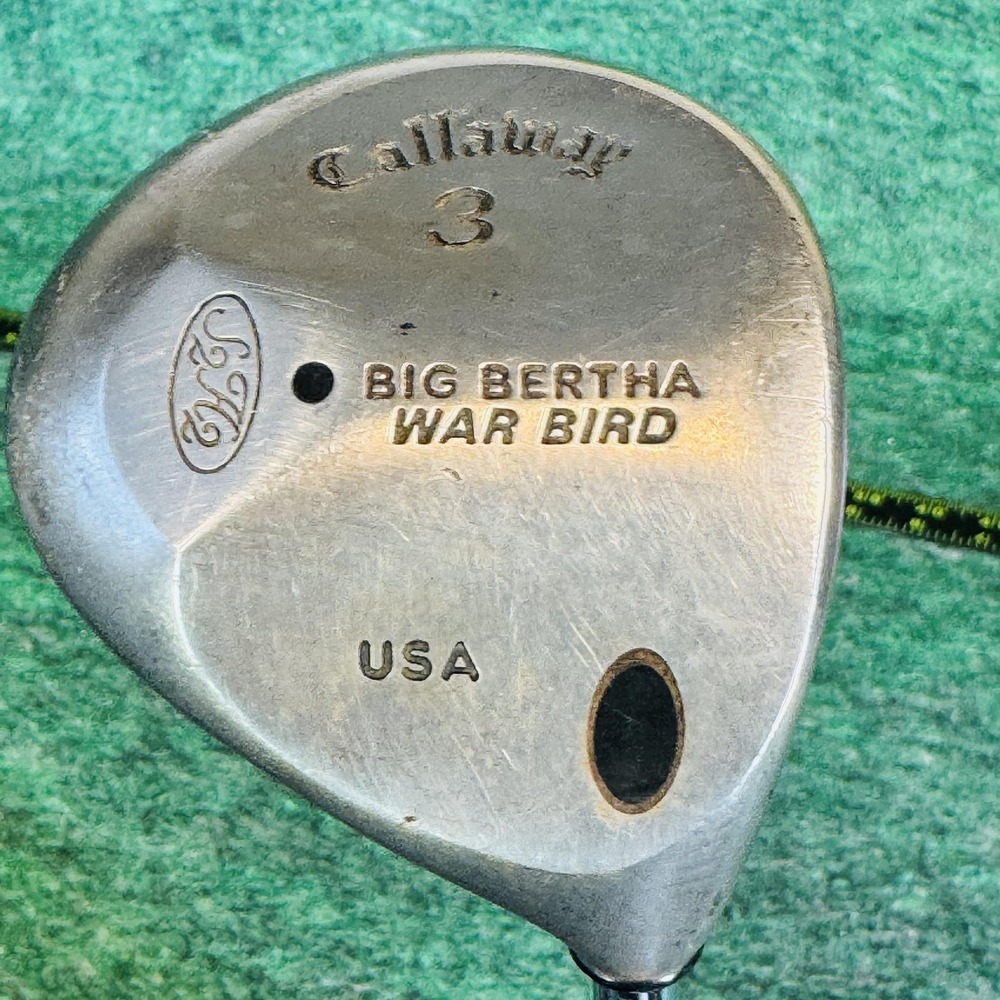 Vintage Callaway Big Bertha War Bird 3 Wood Mens RH Steel Golf Club USA